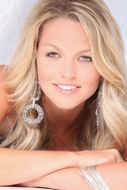 A Look At Former Miss USA Current CBS Sports Reporter Host Allie LaForce Part W Video
