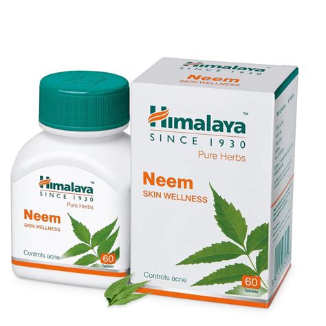 Himalaya Neem 60 Tablets Herbal Dava