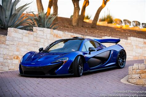 Hot Blue Mso Mclaren P1 Is Dressed To Impress Carscoops