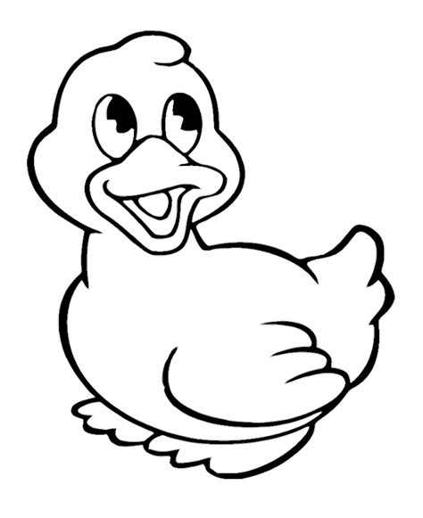 Rubber Duck Outline Free Download On Clipartmag