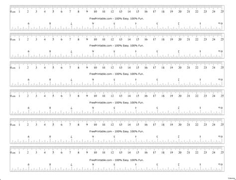 Printable Rulers Free Downloadable 12 Rulers Inch Printable Ruler 12