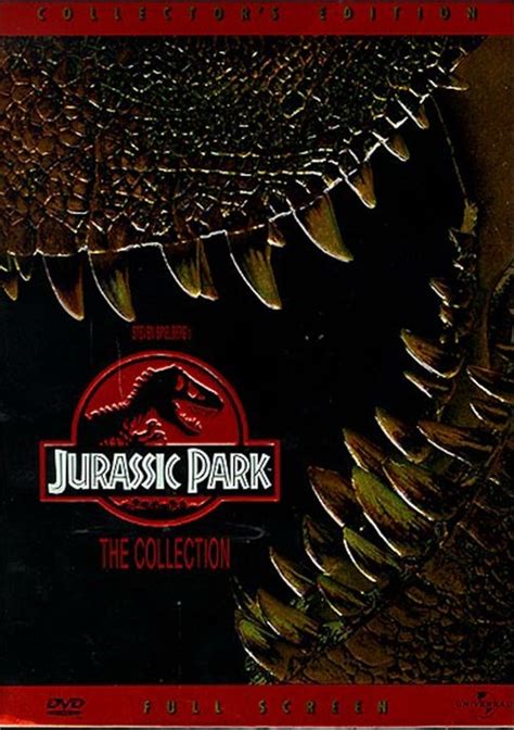 Jurassic Park Collection Fullscreen Dvd 2000 Dvd Empire