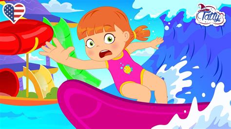 🎡 Tatty And Misifu In The Water Park 🏄🏽‍♀️ Cartoon Videos For Kids