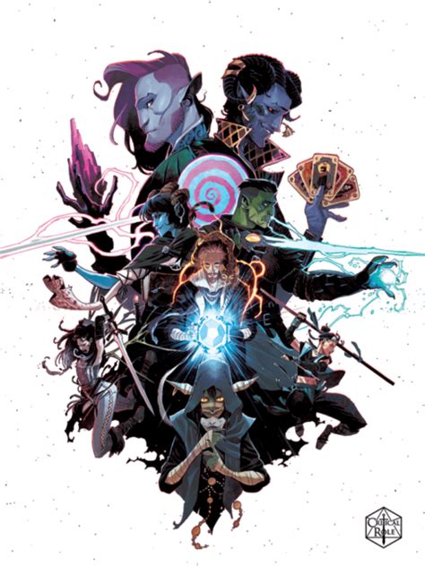 Critical Role Poster Vox Machina Print The Mighty Nein Ebay