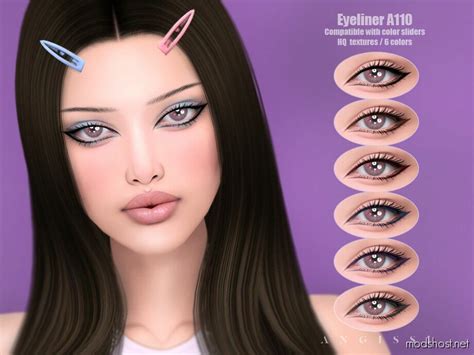 Eyeliner A110 Sims 4 Makeup Mod Modshost