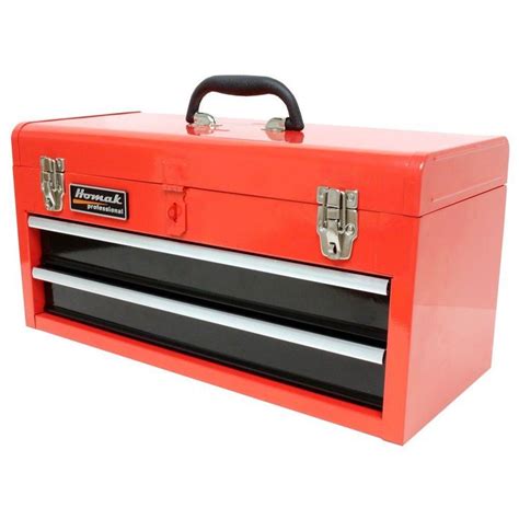 Homak 20 In Tool Box Red Rd01022001 The Home Depot Tool Box
