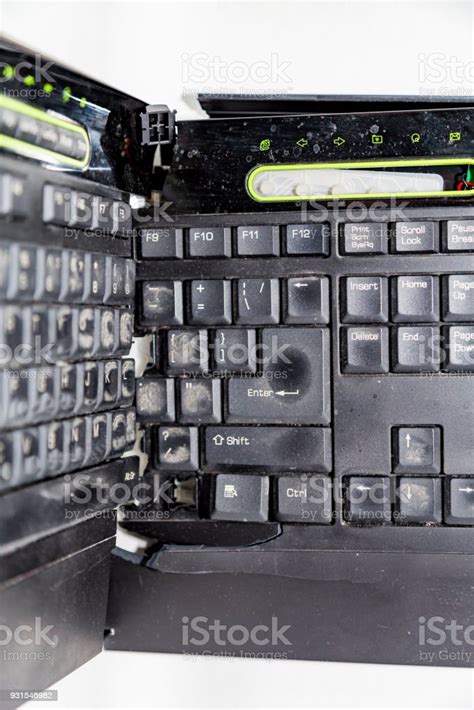 Broken Computer Keyboard Stock Photo Download Image Now Istock