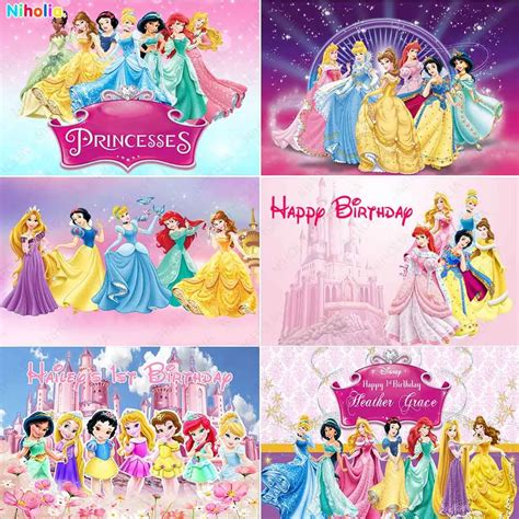 Happy Birthday Disney Princess Clip Art