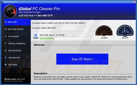 Global Pc Cleaner Pro Unwanted Application Uninstall Instructions
