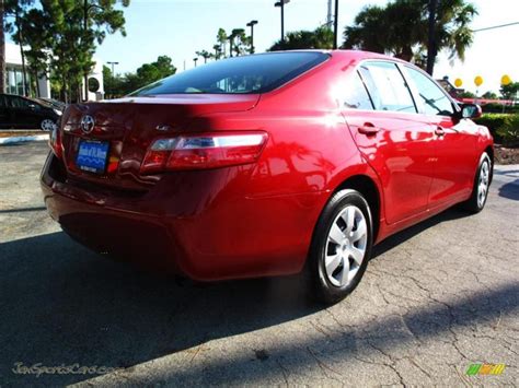 The 2009 toyota camry ranking is based on its score within the 2009 affordable midsize cars category. 2009 Toyota Camry LE in Barcelona Red Metallic photo #3 ...