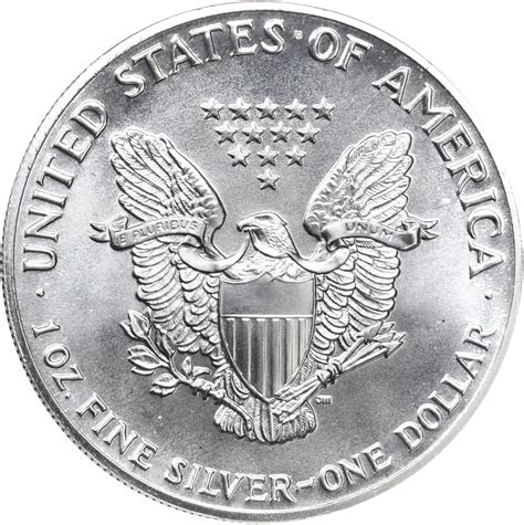 Value Of 1989 1 Silver Coin American Silver Eagle Coin