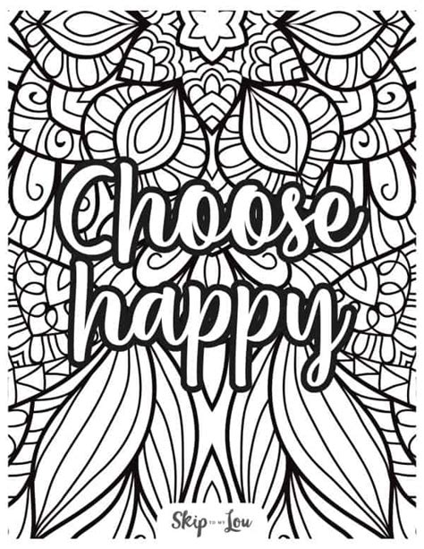 Free Coloring Pages For Adults Skip To My Lou