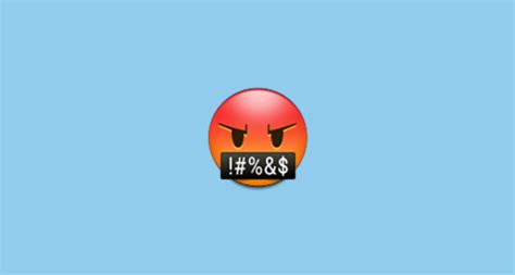 🤬 Face With Symbols On Mouth Emoji On Samsung One Ui 50