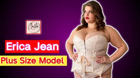 Erica Jean American Beautiful Curvy Plus Size Model Gorgeous