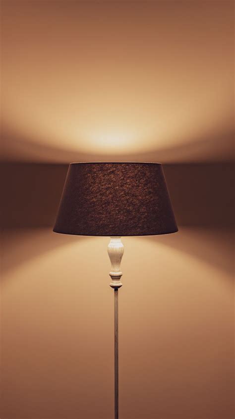 Download Wallpaper 938x1668 Lamp Floor Lamp Lampshade Lighting