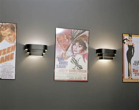 Home Theater Sconce From Progress Lighting With Subtle Art Deco