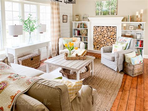 Cozy And Colorful Country Cottage Home Tour Cute Cozy Farmhouse