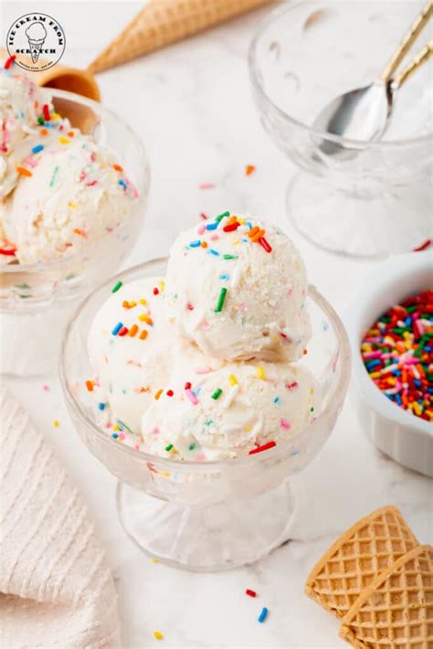 Easy Sprinkles Ice Cream Recipe Ice Cream From Scratch