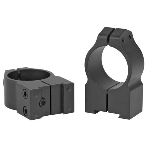Warne Scope Mounts 1 Permanent Attached Fixed Scope Rings For Cz 527 Rifles