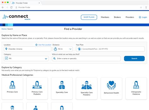 Provider Finder For Health Plans And Payers Connecthealth