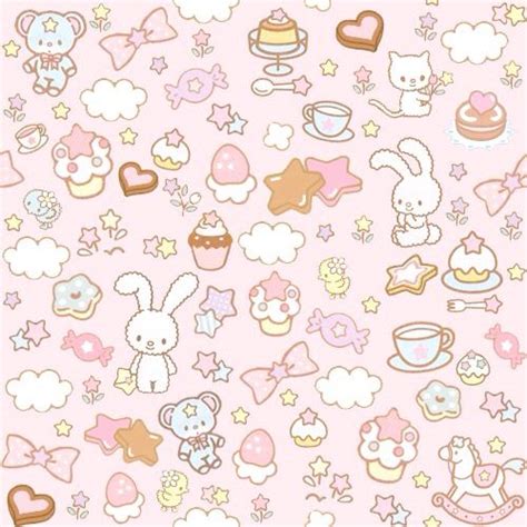 This was my first wallpaper for my iPad mini. Look how kawaii it is