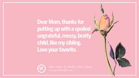 60 Inspirational Dear Mom And Happy Mothers Day Quotes