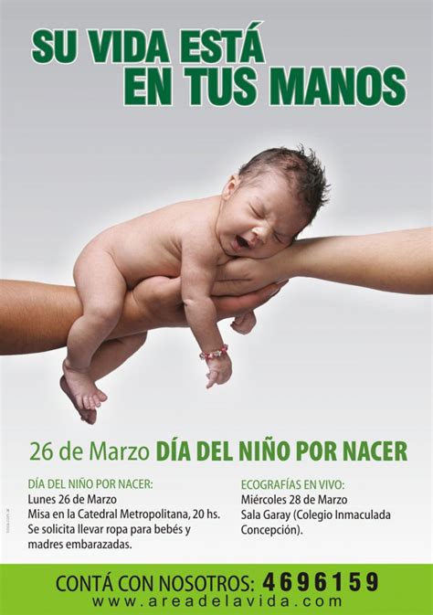 Dirección De Pastoral 26 De Marzo Día Del Niño Por Nacer