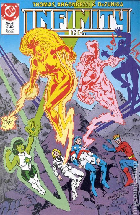Infinity Inc 1984 1988 1st Series Comic Books