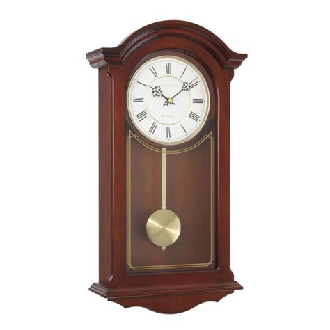 London Clock Company Walnut Wood Pendulum Wall Clock And Reviews Uk