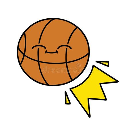 Cute Cartoon Basketball Stock Vector Illustration Of Cartoon 149285097