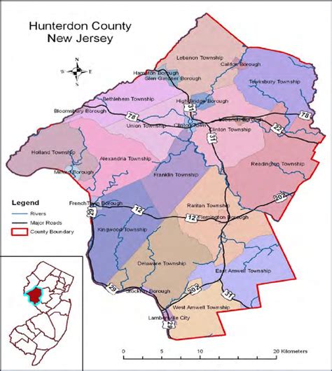 An Overview Of Hunterdon County New Jersey Usa