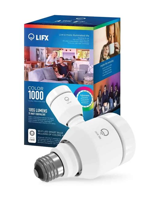 Lifx Colour 1000 Wi Fi Smart Led Light Bulb Review Reviewify