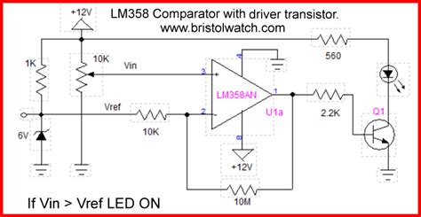 Comparator Circuits Examples Tutorial