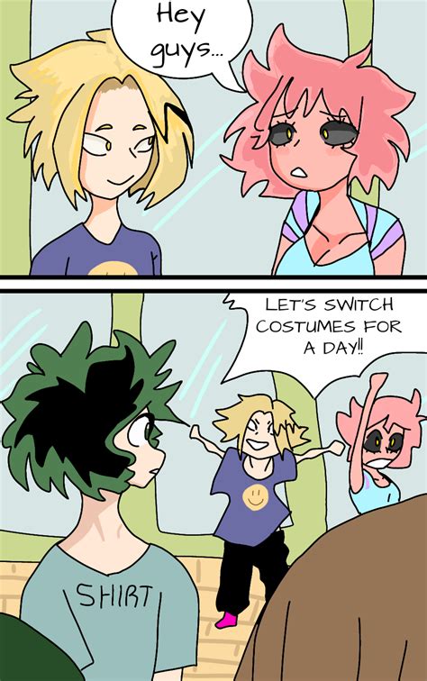 Read Mha Shenanigans Mina And Denki Tapas Comics