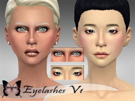 Eyelashes V1 By Ms Blue At Tsr Sims 4 Updates