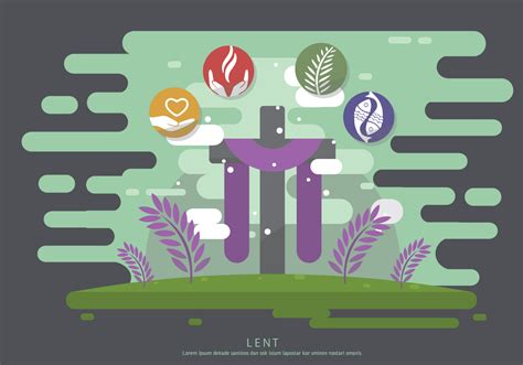 Free Lent Vector 157939 Vector Art At Vecteezy