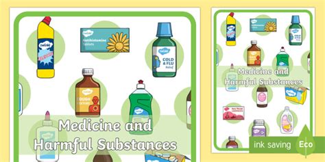 Cfe Early Medicine And Harmful Substances Display Posters