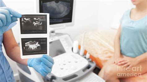 Gynaecological Ultrasound Photograph By Peakstock Science Photo