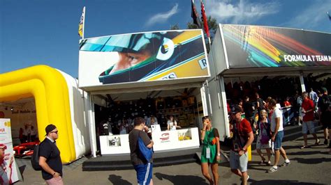 F1 2015 - GP Belgium - Fan Zone at Spa-Francorchamps - YouTube