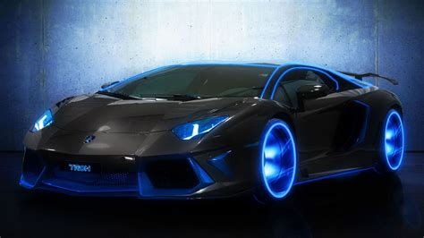 Lamborghini Aventador Blue Hd Wallpaper