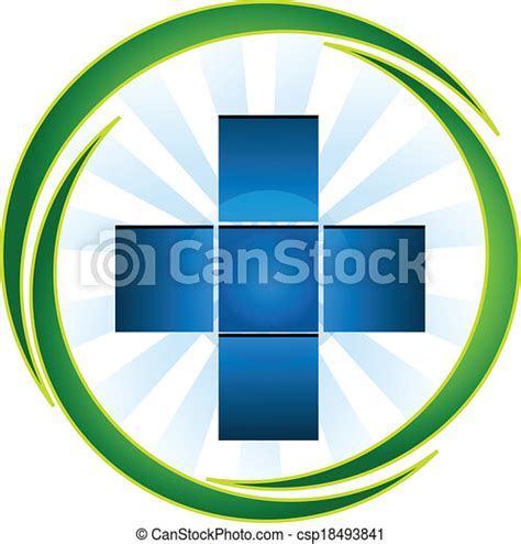 Eps Vector Of Blue Cross Logo Medical Symbol Icon Vector Csp18493841