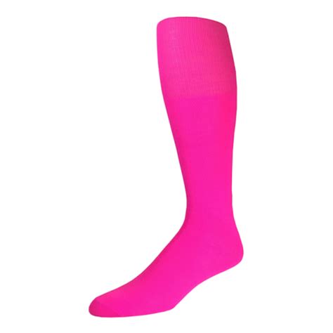 Solid Hot Pink Socks Steamroller Rugby