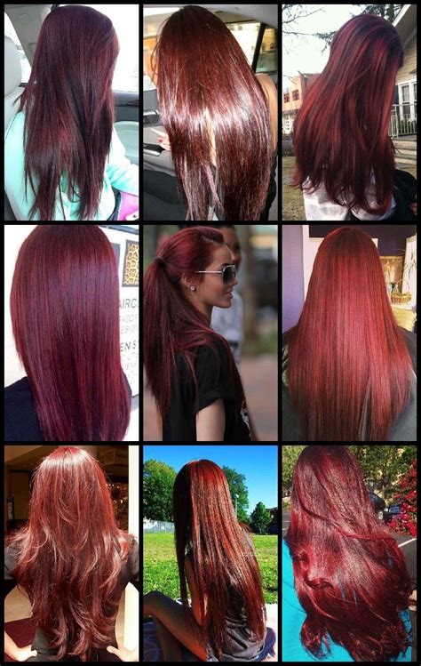 Cherry Coke Hair Color