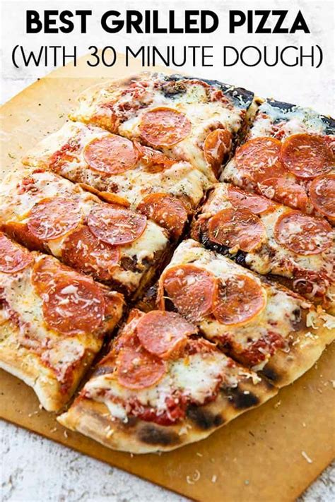 Drizzle about 1/2 teaspoon olive oil over dough and spread to coat entire ball. Best Grilled Pizza - The Salty Marshmallow | Recipe in ...