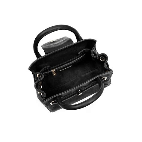 Fairfax And Favor Mini Windsor Handbag In Black