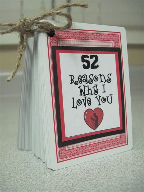 Creative Fix 52 Reasons Why I Love You Card Book ~mindee
