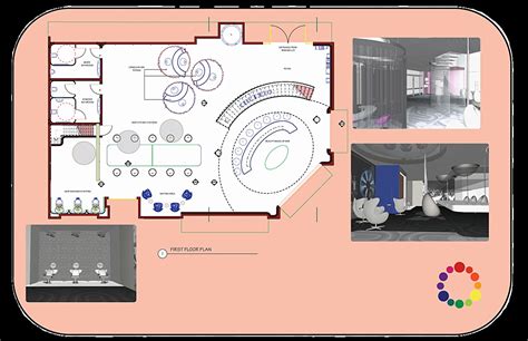 Design floor plans for houses, offices, retail stores, real estate listings and more. Be Well, A Personality Spa | darra bishop | Archinect