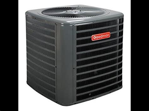 Feel comfortable on even the hottest. Goodman 3 Ton 16 SEER Air Conditioner R-410a GSX160361 ...