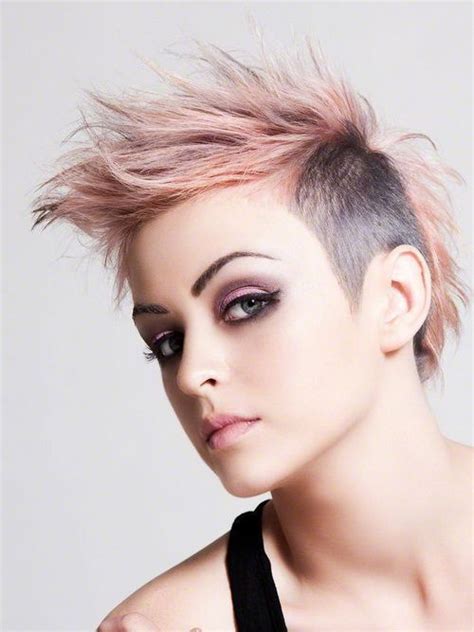 70 Most Gorgeous Mohawk Hairstyles Of Nowadays Short Hair Pictures