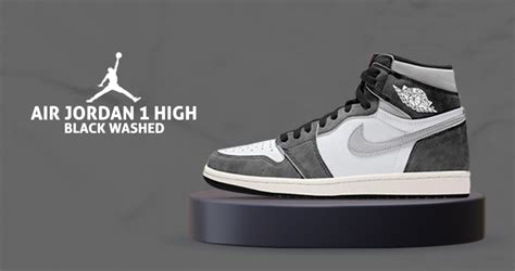 Air Jordan 1 Washed Black Redefines Being Washed Fastsole
